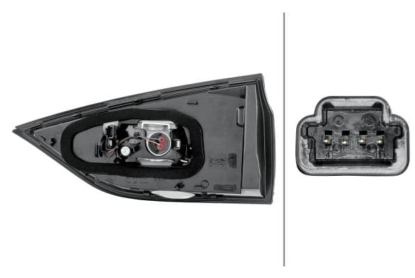 Achterlicht Links (binnen, LED/W16W, achteruitrijlicht) past: RENAULT ESPACE V 02.15-03.23