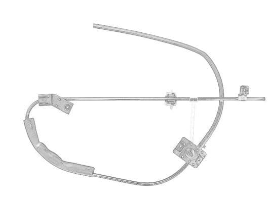 Raamregelaar Links, handleiding past: IVECO EUROCARGO I-III 01.91-09.15