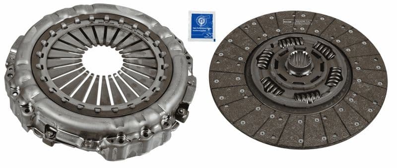 Koppelingskit (430mm, geen ontgrendelingslager  nieuw) past: MERCEDES ACTROS MP4 / MP5, ANTOS, AROCS 07.11-