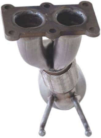 Intercooler slang Links (Uitlaatzijde, diameter 48/57mm, lengte 240mm, zwart) past: BMW 3 (E46) 2.0D 09.01-12.07