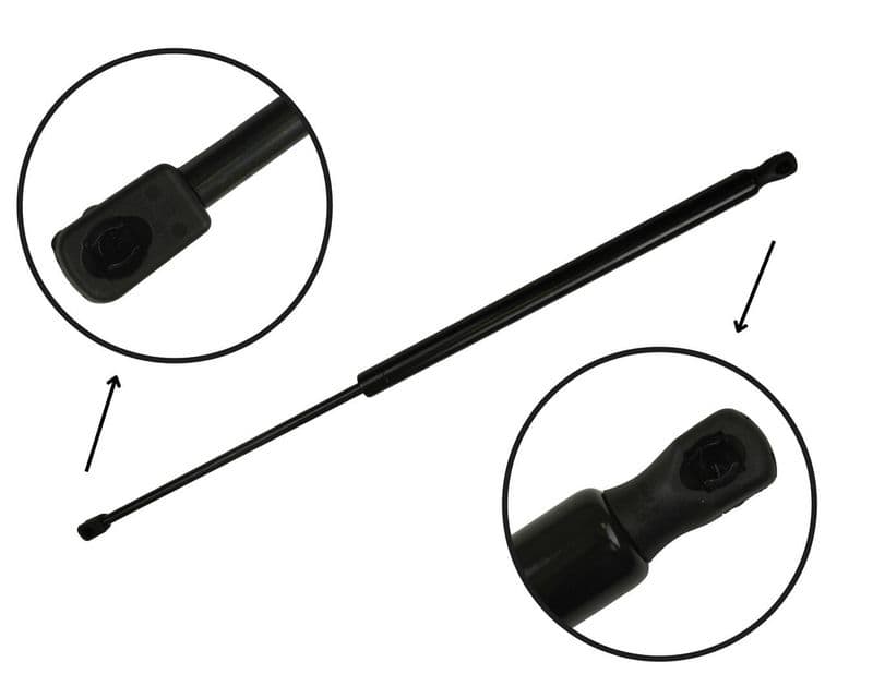 Gasveer kofferdeksel Links/Rechts maximale lengte: 672mm, sUV:290mm past: CITROEN JUMPY III, SPACETOURER  PEUGEOT EXPERT, TRAVELLER  TOYOTA PROACE AUTOBUS/FURGON/PLATFORMA / PODWOZIE 06.13-