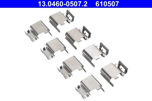 Remblok montagekit achter past: MERCEDES EQV (W447), MARCO POLO CAMPER (W447), SPRINTER 3,5-T (B907), SPRINTER 3,5-T (B907, B910), SPRINTER 3-T (B907), SPRINTER 3-T (B910) 1.6D-Electric 02.10-