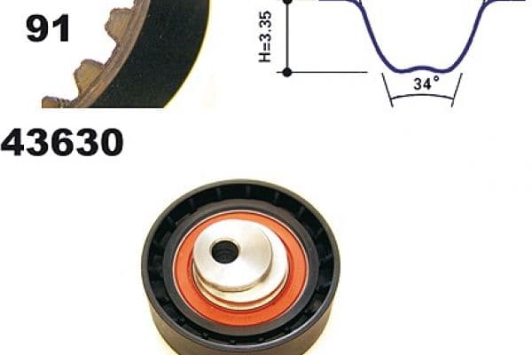 Stabilisatorstang Voor Links/Rechts 260mm past: LEXUS ES, RX  TOYOTA CAMRY, HIGHLANDER / KLUGER, PREVIA II, SOLARA 2.0-3.5H 02.00-