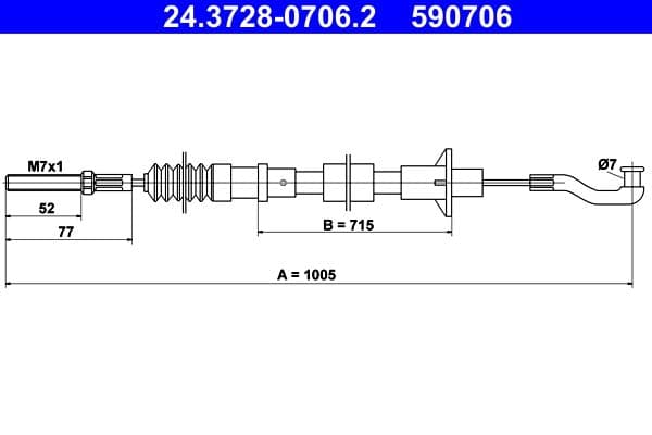 Clutch cable