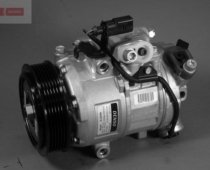 Airconditioning compressor past: SEAT CORDOBA, IBIZA III, IBIZA IV, IBIZA IV SC, IBIZA IV ST, TOLEDO IV  SKODA FABIA I, FABIA I PRAKTIK, FABIA II, ROOMSTER, ROOMSTER PRAKTIK 1.2-1.9D 07.01-06.15