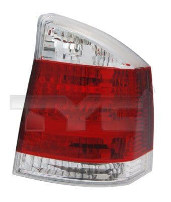 Achterlicht Links (kleur indicator wit, kleur van het glas red) past: OPEL VECTRA C Hatchback / Saloon 04.02-09.08