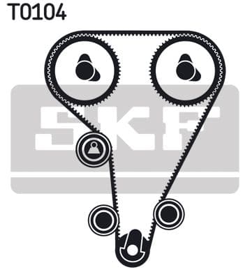 Timing belt set