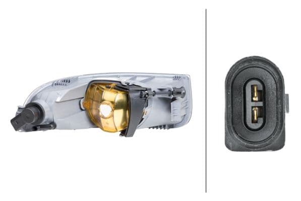 Mistlamp Links (H8) past: SKODA SUPERB II 03.08-05.13