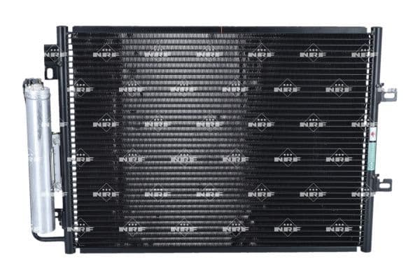 A/C condensator (met droger) past: RENAULT TWINGO II 1.2/1.5D/1.6 03.07-09.14