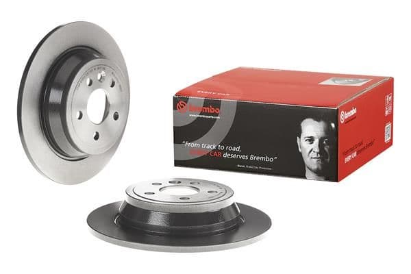 Brake disc Achter Links/Rechts past: LAND ROVER FREELANDER 2 2.0/2.2D/3.2 10.06-10.14