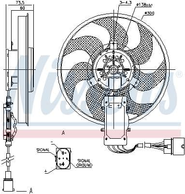 Radiatorventilator past: AUDI Q7  PORSCHE CAYENNE  VW TOUAREG 2.5D-6.0 05.02-08.15