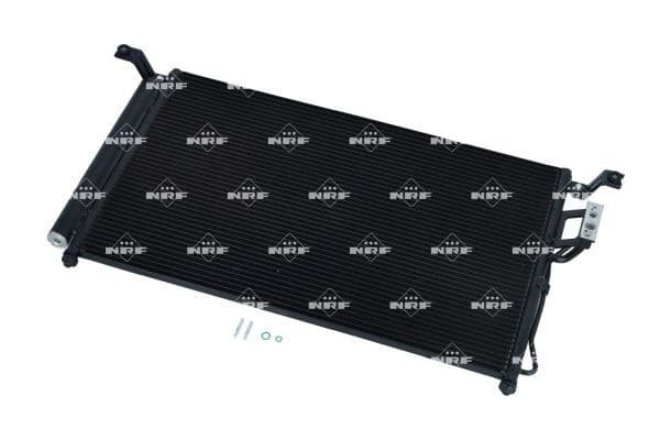 A/C condensator (met droger) past: HYUNDAI SANTA FÉ II 2.2D/2.7 03.06-12.12