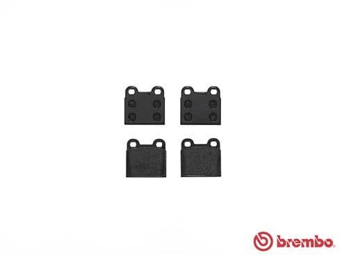 Remblokken set Achter/Voor , past: ALFA ROMEO SPIDER  BMW 2500-3.3 (E3)  NISSAN LAUREL  OPEL KADETT B  PORSCHE 914  SAAB 90, 900 I, 99  VW GARBUS 1.1-2.8 01.60-07.03