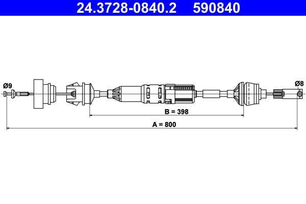 Clutch cable