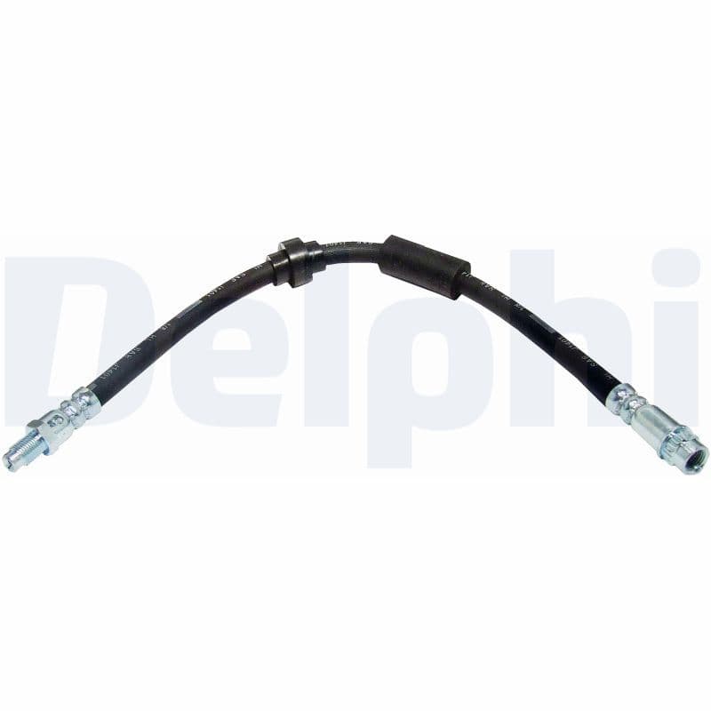 Remleiding/slang flexibel Voor Links/Rechts (lengte 384mm, M10x1/M10x1x1) past: NISSAN NV300, PRIMASTAR  OPEL VIVARO A, VIVARO B  RENAULT TRAFIC II, TRAFIC III 1.6D-Electric 02.01-
