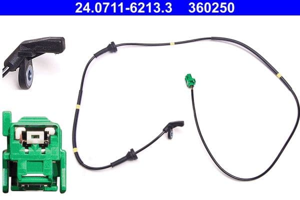 Sensor, wheel speed