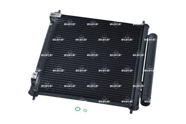 A/C condensator (met droger) past: CITROEN C-ZERO  MITSUBISHI I  PEUGEOT ION Electric 07.09-