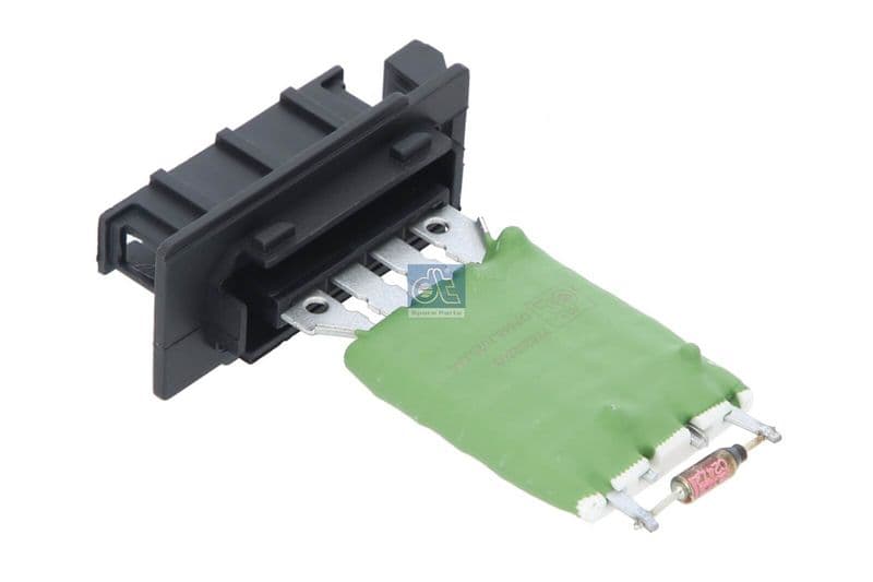 Resistor, interior blower