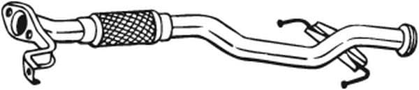 Uitlaatpijp Voor (flexibel) past: HYUNDAI GETZ 1.3 09.02-09.05