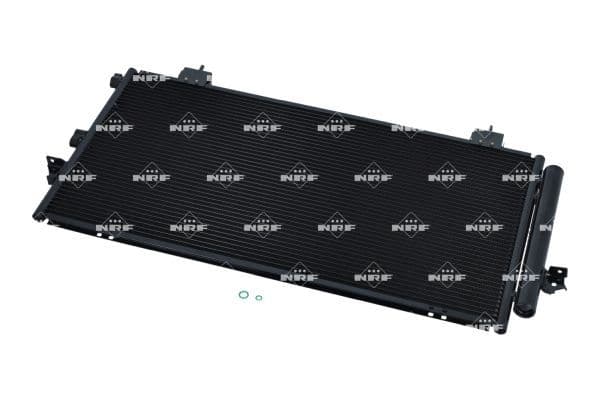 A/C condensator (met droger) past: TOYOTA RAV 4 II 1.8-2.4 05.00-11.05
