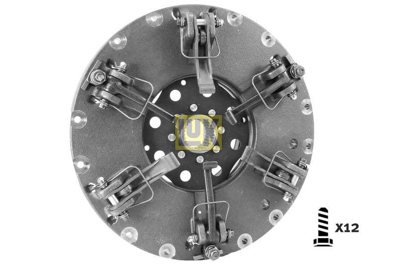 Koppelingsdeksel (310mm) past: ZETOR 3320, 3320 R, 3321, 3340, 3341, 4320, 4321, 4340, 4341, 5011, 5211, 5213, 5243, 5245, 5320, 5321 SUPER, 5340, 5340 HORAL, 5341 SUPER, 5511, 5545, 5611, 5645