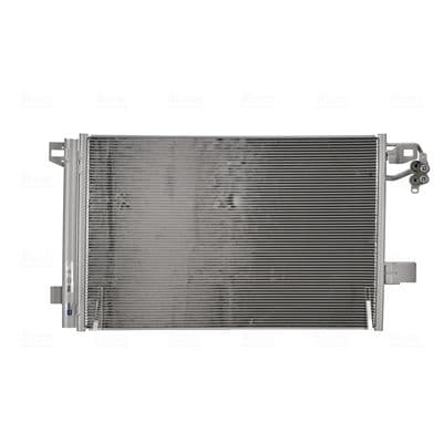 A/C condensator (met droger, (EN) additional fitting elements) past: VW CALIFORNIA T5 CAMPER, MULTIVAN T5, TRANSPORTER T5 2.0/2.0CNG/2.0D 11.03-08.15