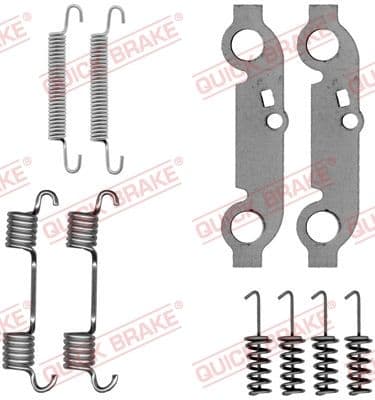 Accessory Kit, parking brake shoes