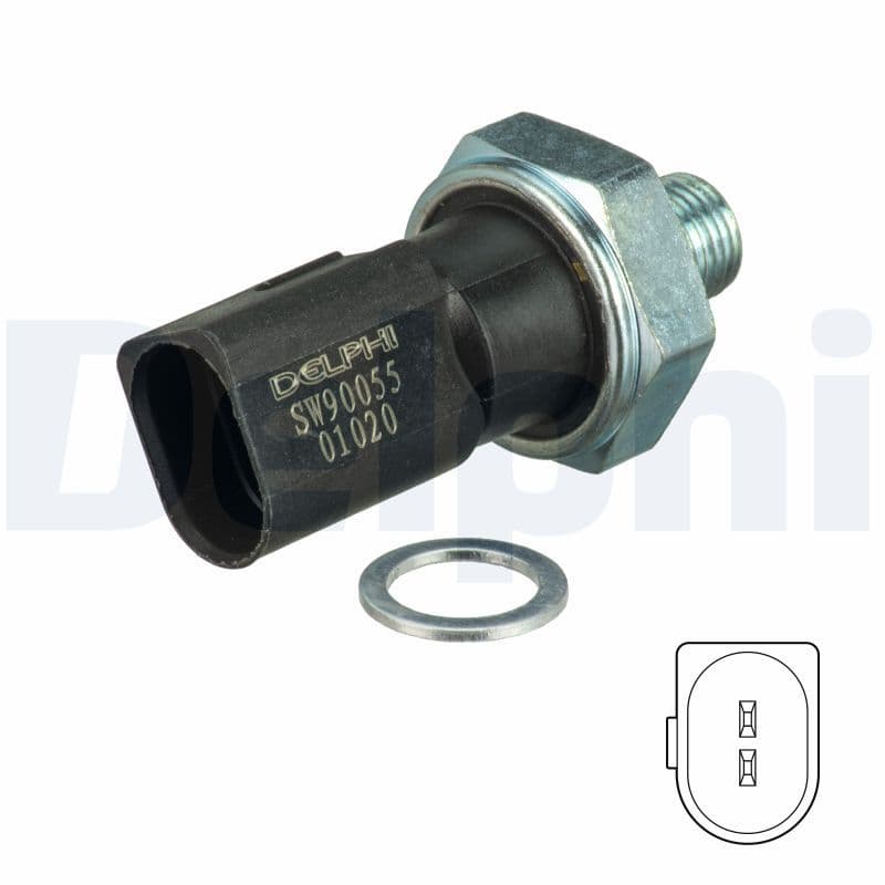 Sensor, oil pressure