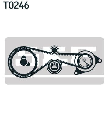 Timing belt set