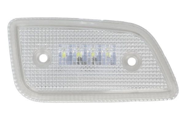 Markeringslichten Rechts, wit, LED (dak  in zonneklep) past: MERCEDES ACTROS MP4 / MP5 07.11-