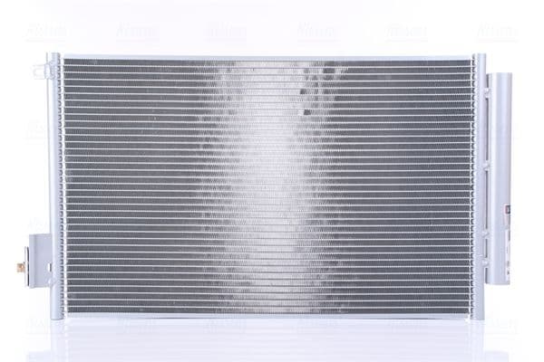 A/C condensator (met droger, (EN) additional fitting elements) past: FIAT 500L, TIPO 1.4 09.12-