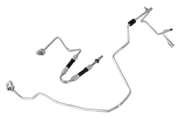 Airco slang/pijp (dubbel  (EN) separable) past: AUDI A2  SEAT CORDOBA, IBIZA III  SKODA FABIA II, ROOMSTER, ROOMSTER PRAKTIK  VW FOX, POLO IV 1.2-1.6D 02.00-05.15