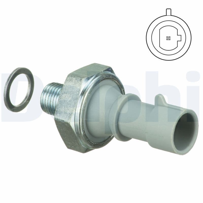 Sensor, oil pressure