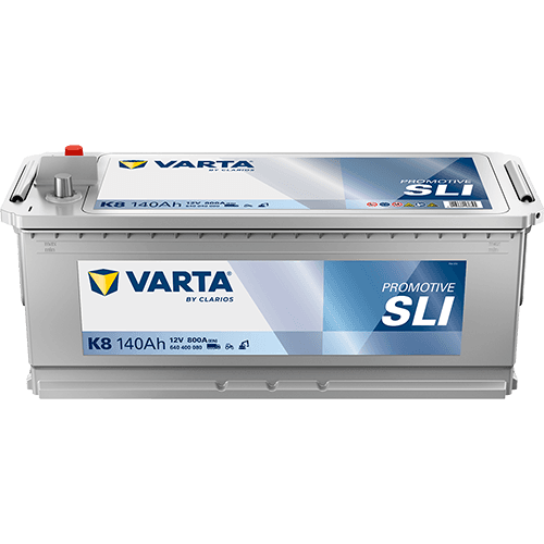 Batterij 12V 140Ah/800A (EN) PROMOTIVE SLI (L+) 513x189x223 B03 - montageflens 10,5 mm (Beginnen)