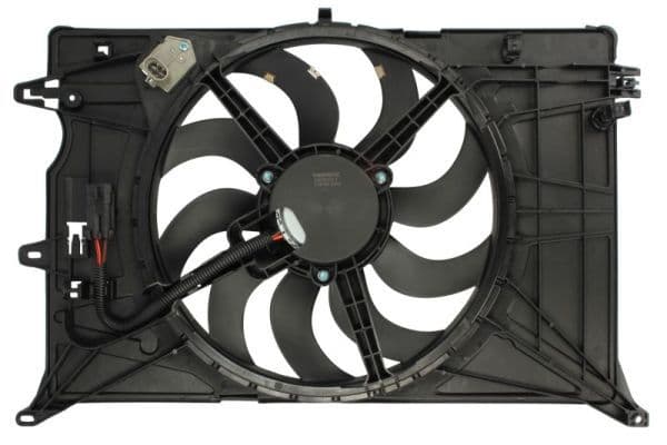 Radiatorventilator (met huisvesting) past: FIAT 500X  JEEP RENEGADE 1.4-2.0D 07.14-