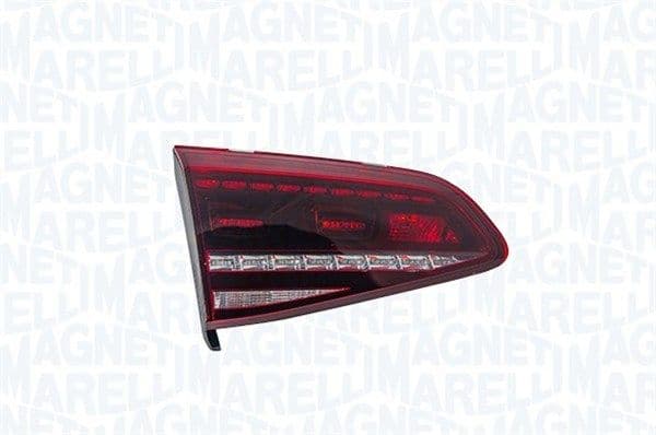 Achterlicht Links (binnen, H21W/LED, kleur van het glas gerookt, anti-fog licht, achteruitrijlicht) past: VW GOLF VII Hatchback 08.12-03.17