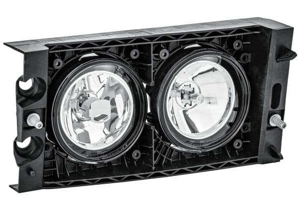 Mistlamp Rechts (H3, met een lange-afstand halogeen) 24V past: DAF XF 105 10.05-