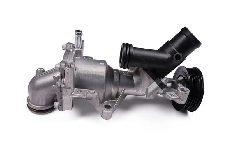 Waterpomp, met pakking past: MERCEDES A (W176), B SPORTS TOURER (W246, W242), CLA (C117), CLA SHOOTING BRAKE (X117), GLA (X156) 1.6-2.0CNG 11.11-12.19