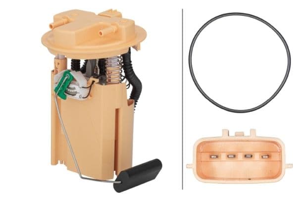 Elektrische brandstofpomp (module) past: DACIA DUSTER, LOGAN II, LOGAN MCV II, SANDERO II  RENAULT LOGAN/STEPWAY II, SANDERO/STEPWAY II, THALIA III 1.5D 10.10-