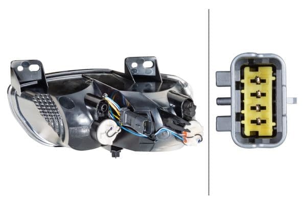 Mistachterlicht Links past: CITROEN C4 GRAND PICASSO II, C4 PICASSO II 02.13-