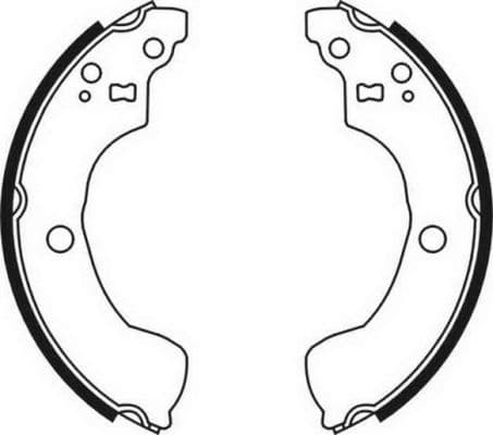 Remschoen past: NISSAN ALMERA II, PICK UP, PRIMERA, SENTRA V 1.5-2.5 12.80-12.06