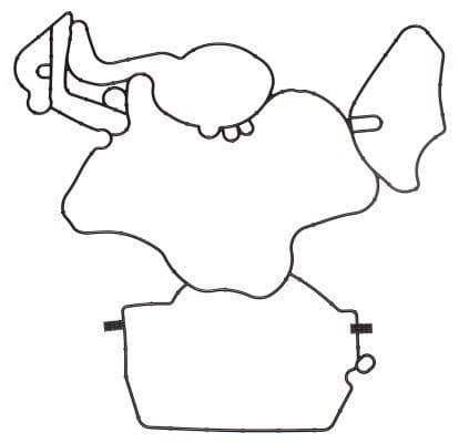 Gasket, housing cover (crankcase)