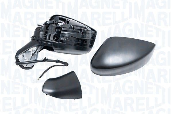 Zijspiegel Rechts (elektrisch, in reliëf, (en) coarse) past: NISSAN NOTE E12 06.13-12.16