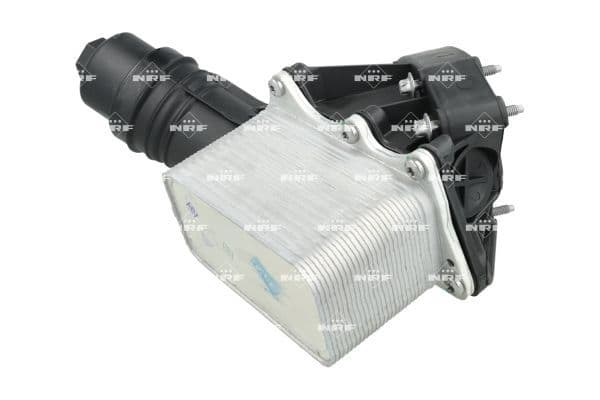 Olie radiator (met filterbehuizing) past: BMW 1 (F20), 1 (F21), 2 (F22, F87), 2 (F23), 2 (G42, G87), 3 (F30, F80), 3 (F31), 3 (G20, G80, G28), 3 (G21), 3 (G21, G81) 3.0-3.0H 07.15-