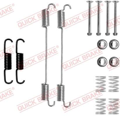 Accessory Kit, brake shoes
