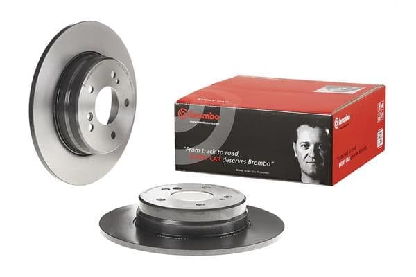 Brake disc Achter Links/Rechts past: MERCEDES C (CL203), C (W202), C (W203), C T-MODEL (S203), CLC (CL203), CLK (A208), CLK (A209), CLK (C208), CLK (C209), E (W210) 1.8-4.3 06.93-06.11