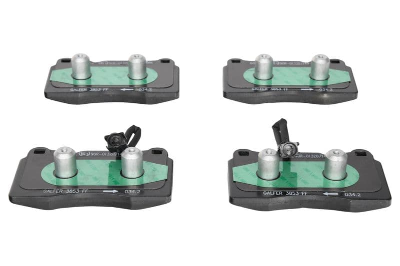 Remblokken set Voor , past: ALFA ROMEO GIULIETTA 1.4-2.0D 04.10-12.20