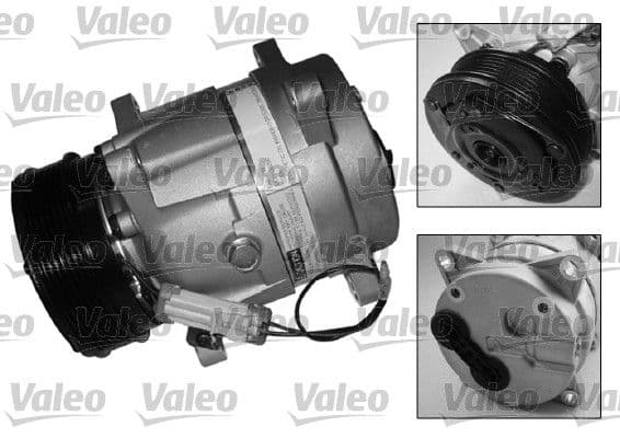 Airconditioning compressor past: CITROEN C5 I, XANTIA  PEUGEOT 406 1.9D/2.0D/2.1D 05.93-10.04