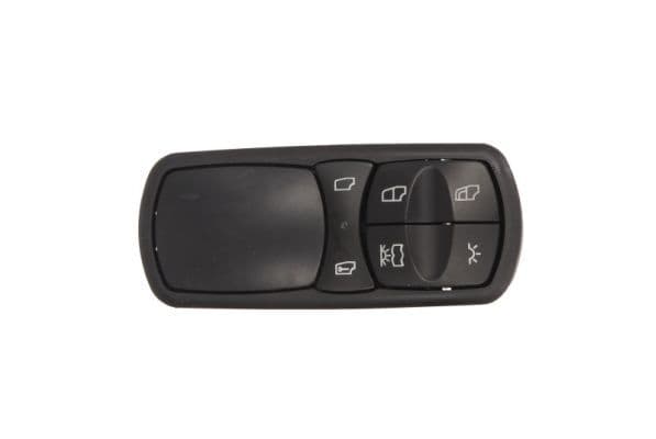 Auto raam regulator schakelaar aan de passagierskant Links/Rechts (controle van ramen en spiegels) past: MERCEDES ACTROS, ACTROS MP2 / MP3, AXOR 11.9D-6.4D 04.96-