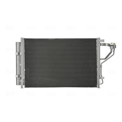 A/C condensator (met droger, (EN) additional fitting elements) past: HYUNDAI ELANTRA V, I30  KIA CEE'D, CERATO III, PRO CEE'D 1.4-2.0 09.10-